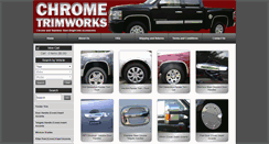 Desktop Screenshot of chrometrimworks.com